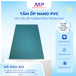 Tấm Ốp Tường Nano Phẳng - Ms: 832