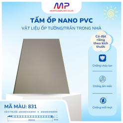 Tấm Ốp Tường Nano Phẳng - Ms: 831