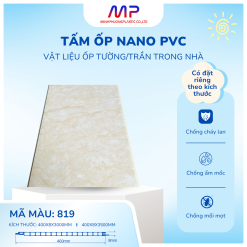 Tấm Ốp Tường Nano Phẳng - Ms: 819