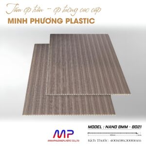 tấm ốp nano pvc Minh Phương mã 8021 