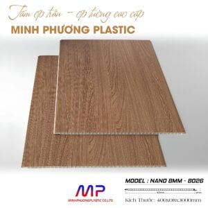 tấm ốp nano pvc minh phuong mã màu 826
