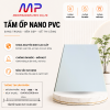 tấm ốp nano mã màu 808 màu trắng xước