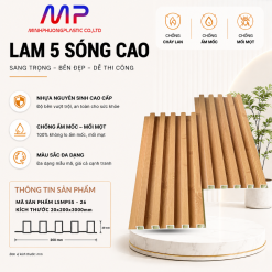 Tấm Ốp Lam 5 Sóng Cao LSC5S - 26