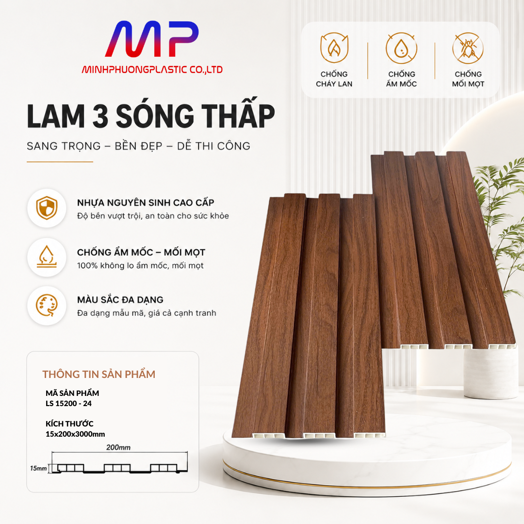 LS 15200 - 24 lam 3 sóng thấp