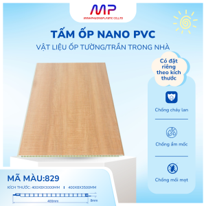 tấm ốp nano pvc Minh Phương màu 29